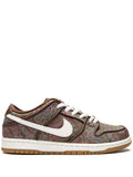 Sb Dunk Low Paisley Brown Sneakers