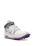 X Off-White Air Force 1 Mid White Sneakers