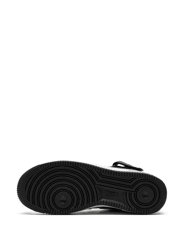 X Stussy Air Force 1 Mid Black Sneakers