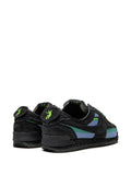 X Union Cortez Black/Blue Sneakers