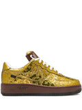 X Louis Vuitton Air Force 1 Low Virgil Abloh - Metallic Gold Sneakers