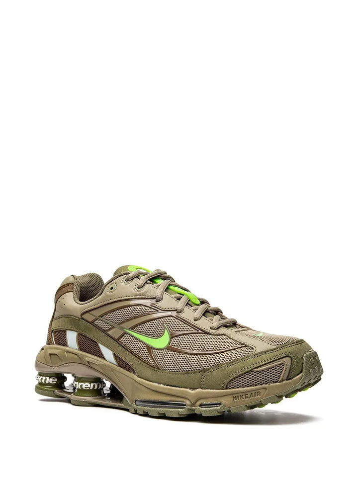 X Supreme Shox Ride 2 Sp Green Sneakers