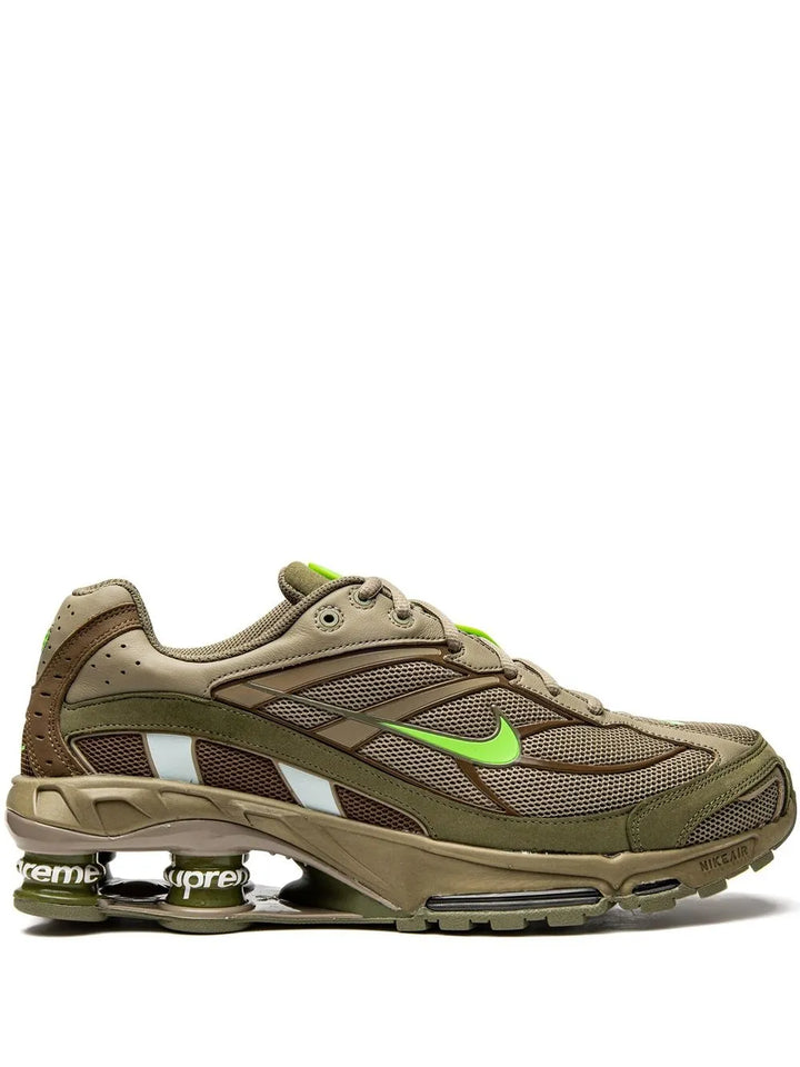 X Supreme Shox Ride 2 Sp Green Sneakers