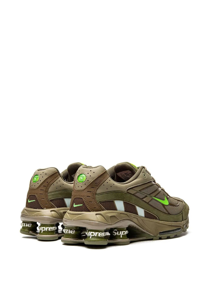 X Supreme Shox Ride 2 Sp Green Sneakers