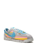 X Union Cortez Grey/Blue Sneakers