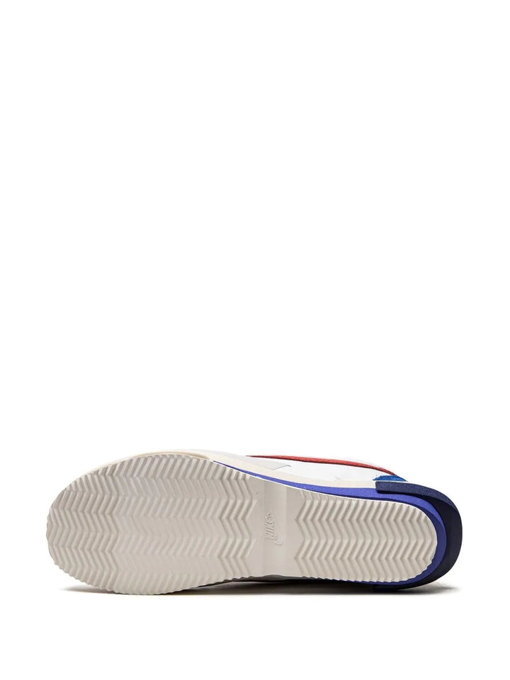 X Sacai Cortez 4.0 White/Red/Blue Sneakers