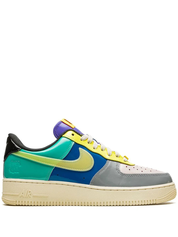 X Undefeated Air Force 1 Low Multi Patent Sneakers