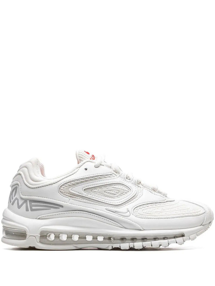 X Supreme Air Max 98 Tl White Sneakers