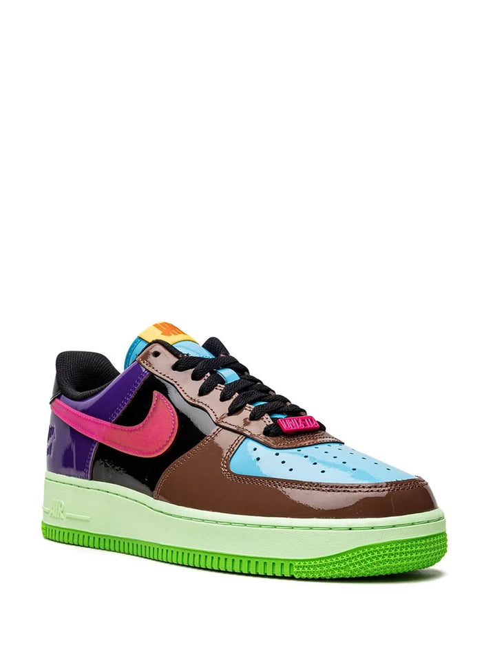 X Undefeated Air Force 1 Low Pink Prime Sneakers
