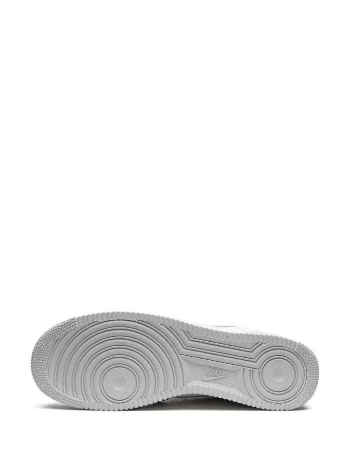 X Billie Ellish Air Force 1 Low Triple White Sneakers