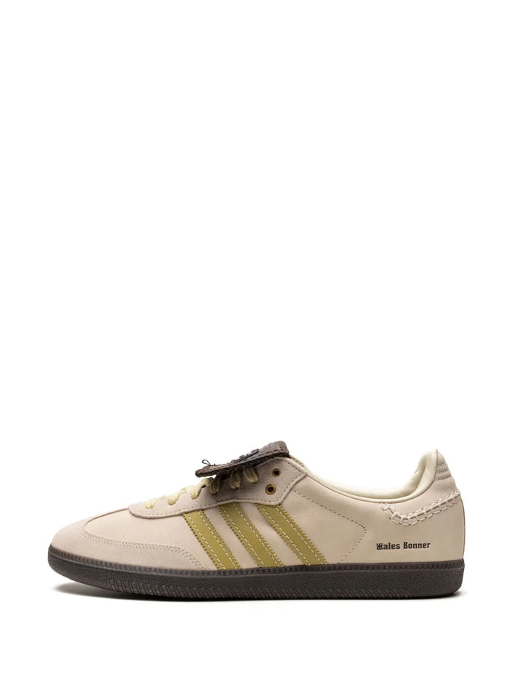 X Wales Bonner Samba Cream/ Yellow Sneakers