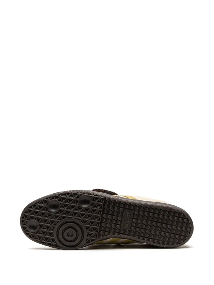 X Wales Bonner Samba Cream/ Yellow Sneakers