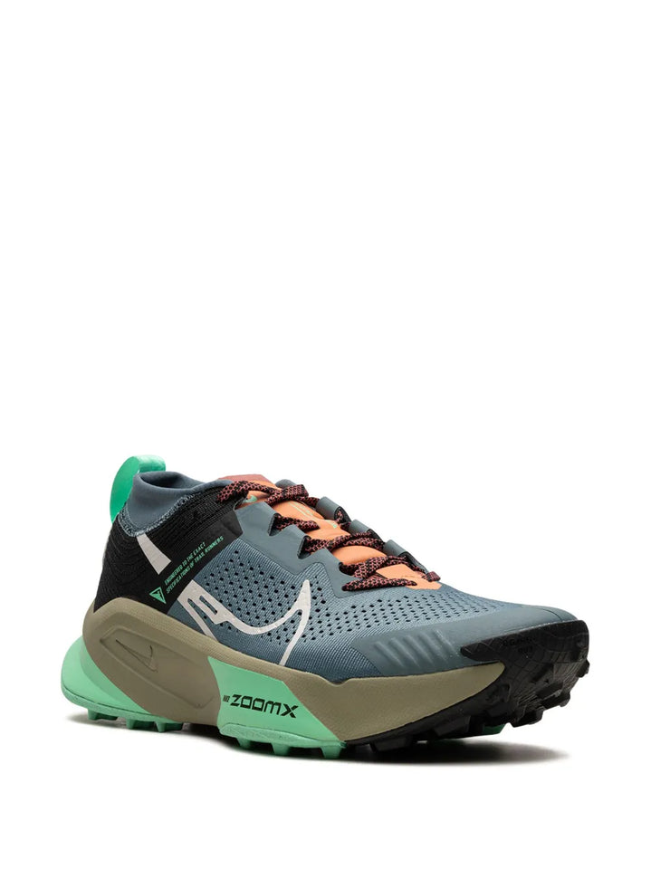 Zoomx Zegama Trail Light Slate/Grey/Glow Green/Bone/Black Sneakers