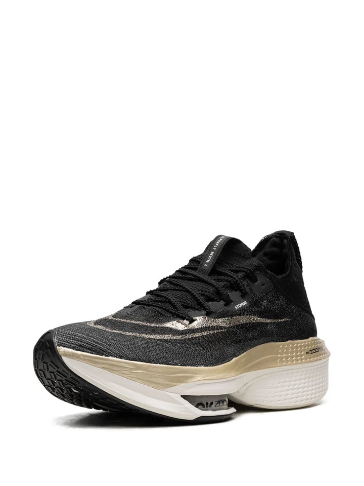 Zoom Alphafly Next% 2 Black Gold Sneakers
