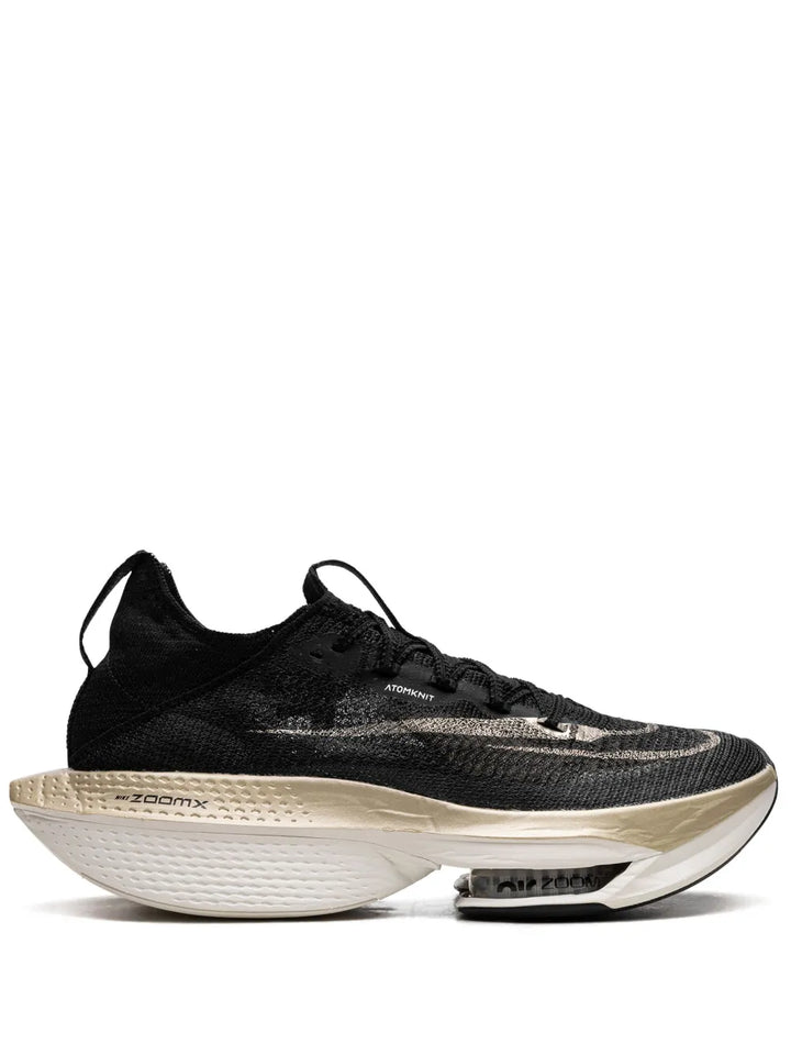 Zoom Alphafly Next% 2 Black Gold Sneakers