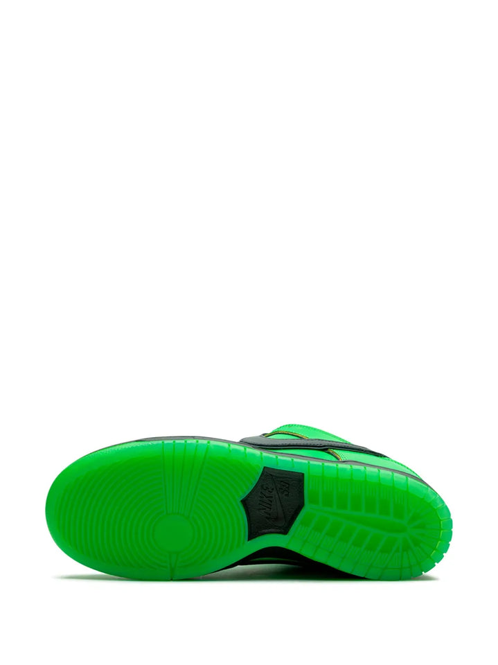 X Powerpuff Girls Sb Dunk Buttercup Sneakers