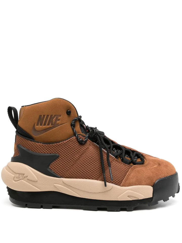 X Sacai Magmascape Panelled Sneakers