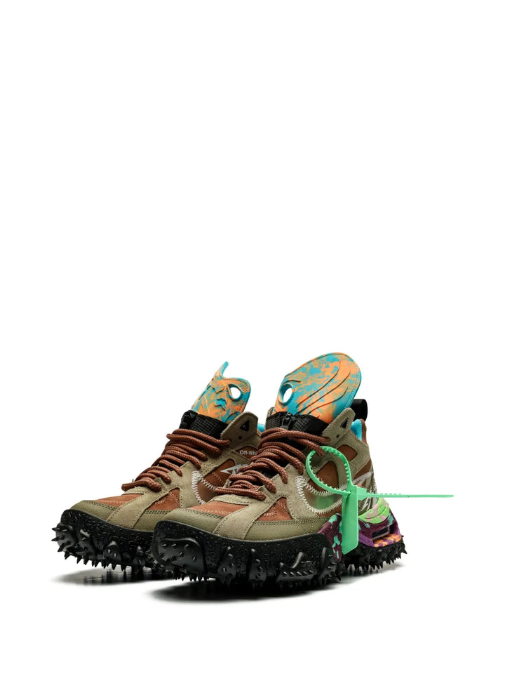 X Off-White Air Terra Forma Archaeo Brown Sneakers