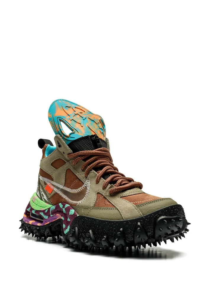 X Off-White Air Terra Forma Archaeo Brown Sneakers