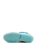 X Futura Laboratories Sb Dunk Low Bleached Aqua Sneakers