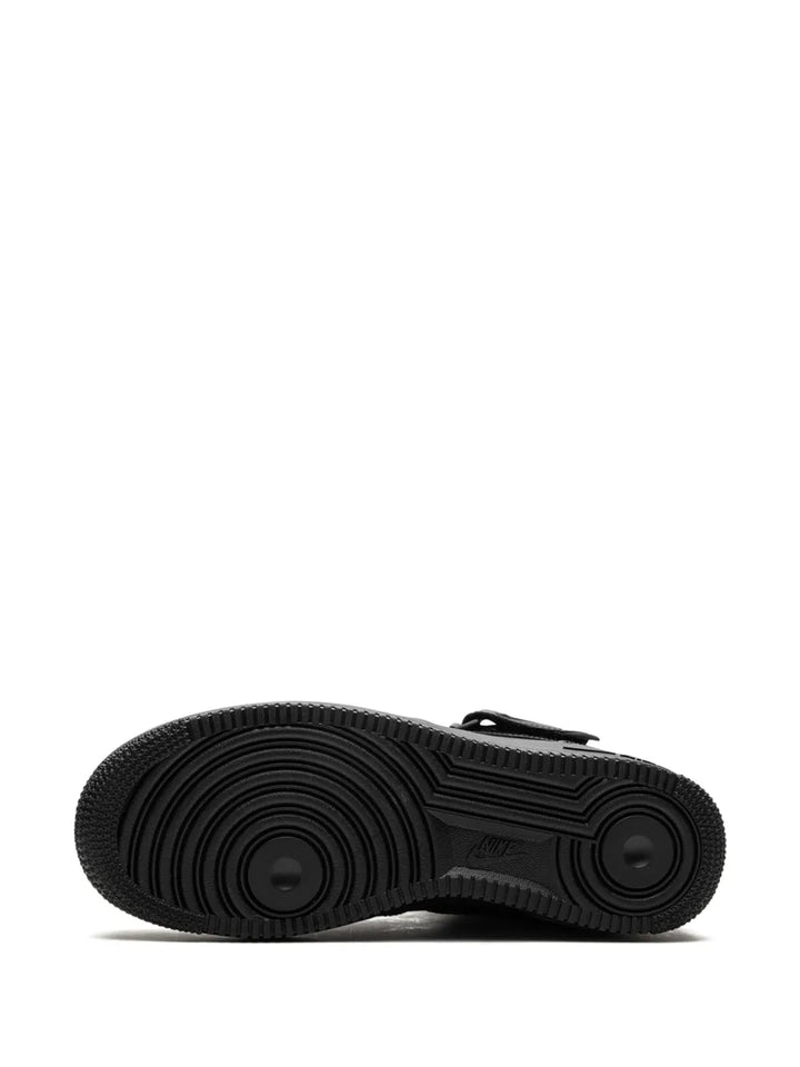 X Supreme Air Force 1 Mid Mini Box Logo - Black Sneakers