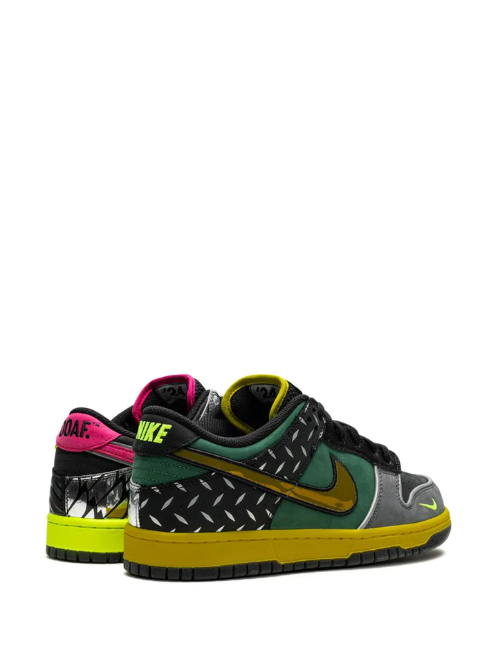 X Doaf Dunk Low What The Duck- University Of Oregon Home Sneakers
