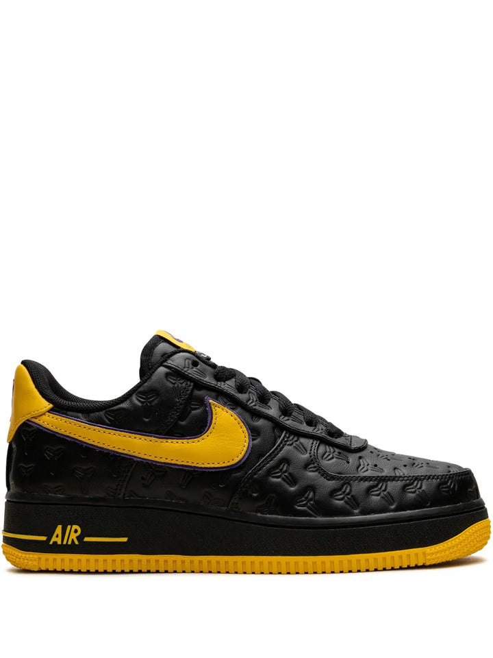 X Kobe Bryant Air Force 1 Low Lakers Away - Black/Varsity Maize/Varsity Purple Sneakers