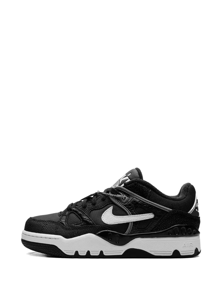 X Nigo Air Force 3 Sp Black/White/Smoke Grey/Metallic Platinum Sneakers