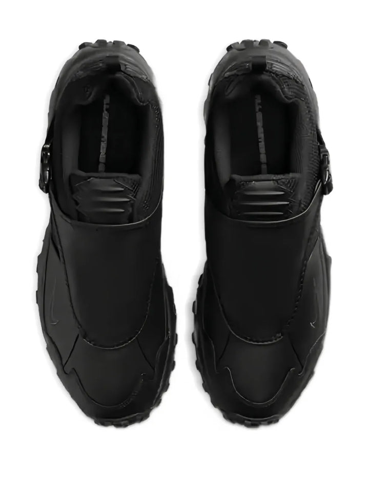 Zip-Fastening Lug-Sole Sneakers