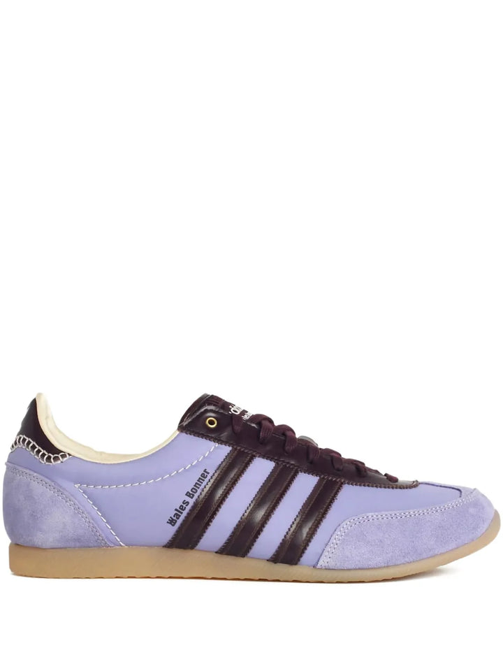 X Wales Bonner Suede-Leather Sneakers