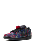 Sb Dunk Low Tartan Pompom Low-Top Sneakers